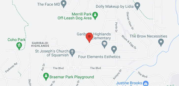 map of 40515 N HIGHLANDS WAY